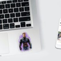 Captain America Splash 3 stiker za laptop
