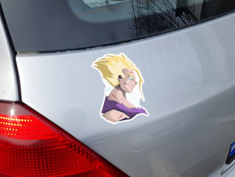DBZ Gohan 2 stiker za laptop