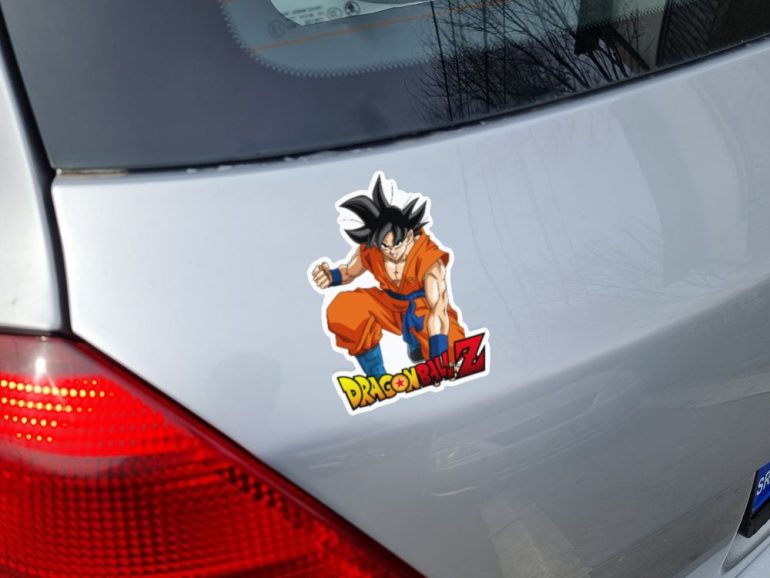 DBZ Goku 2 stiker za laptop
