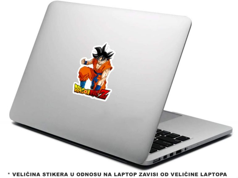 DBZ Goku 5 stiker za laptop