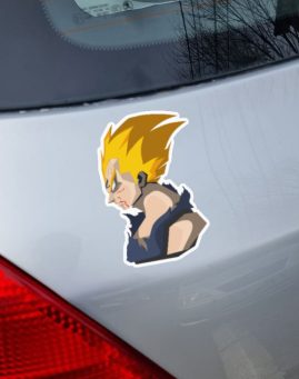 DBZ Vegeta 2 stiker za laptop