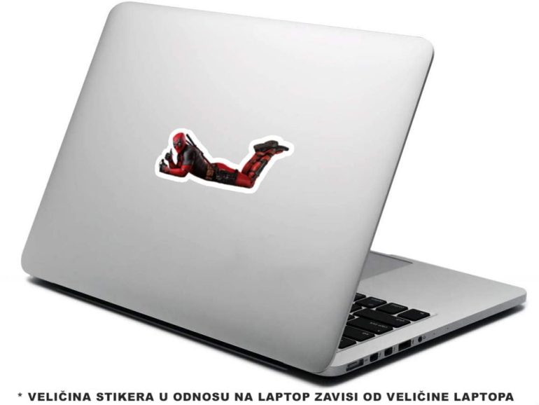 Deadpool Thumbs up 5 stiker za laptop
