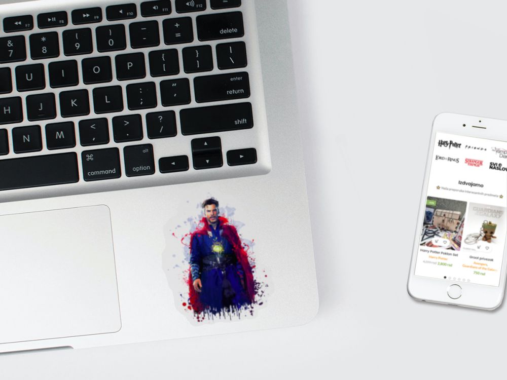 Doctor Strange Splash 3 stiker za laptop Doctor Strange Splash 3 stiker za laptop