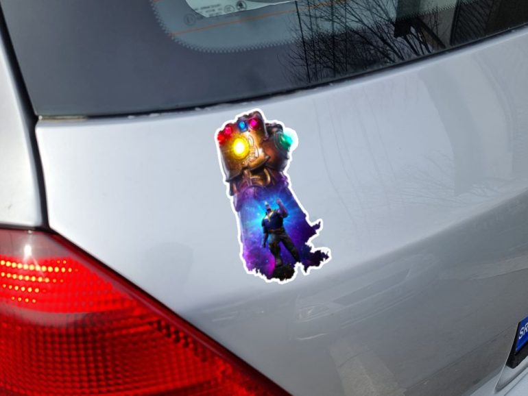 Gauntlet 2 stiker za laptop