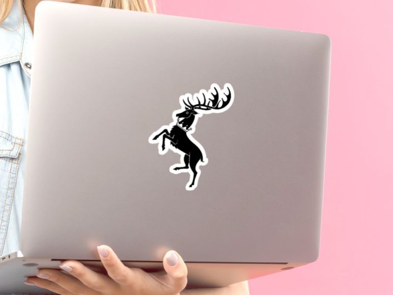 GoT Baratheon 1 stiker za laptop
