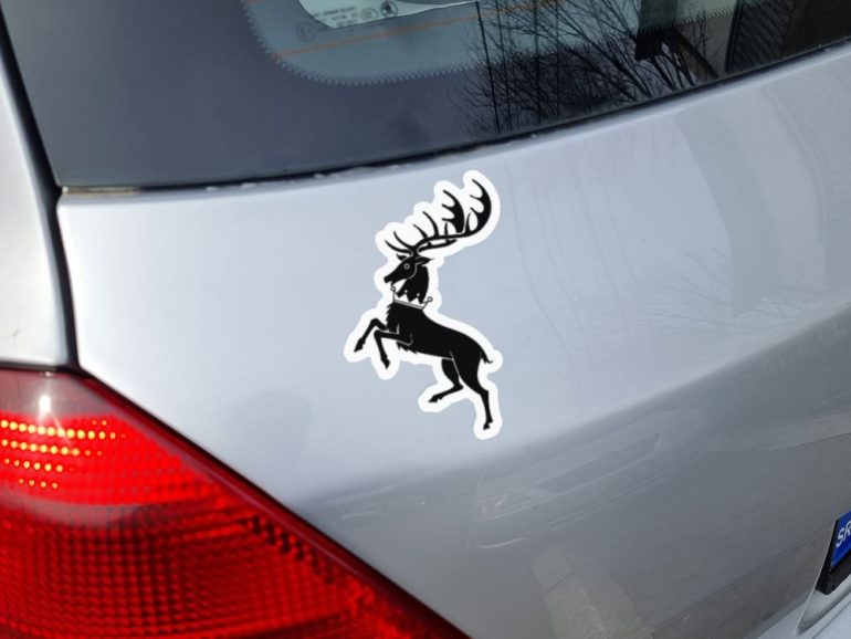 GoT Baratheon 2 stiker za laptop