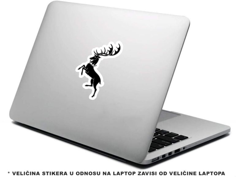 GoT Baratheon 5 stiker za laptop