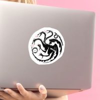 GoT Targaryen 1 stiker za laptop