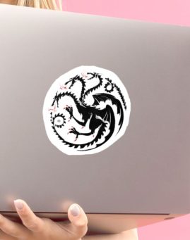 GoT Targaryen 1 stiker za laptop