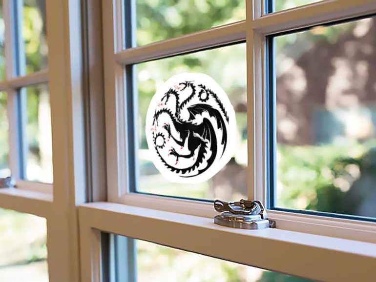 GoT Targaryen 4 stiker za laptop
