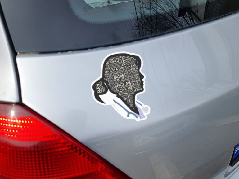 Greys Anatomy Meredith 2 stiker za laptop