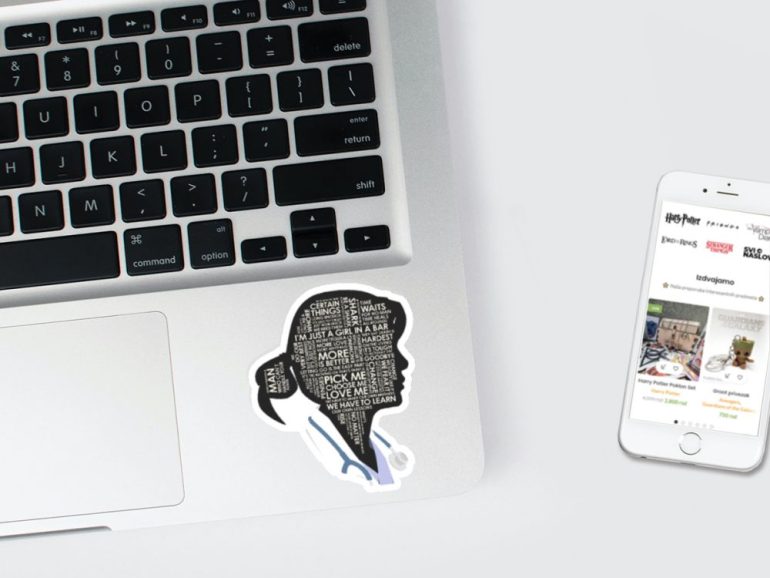 Greys Anatomy Meredith 3 stiker za laptop
