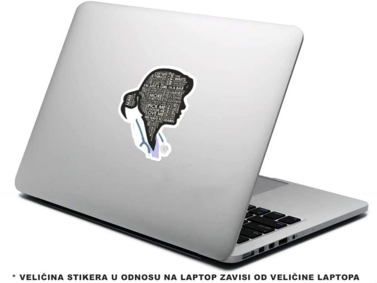 Greys Anatomy Meredith 5 stiker za laptop