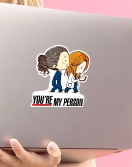 Greys Anatomy My Person 1 stiker za laptop