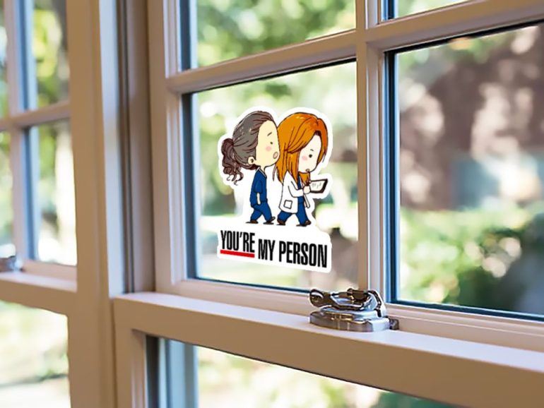 Greys Anatomy My Person 4 stiker za laptop