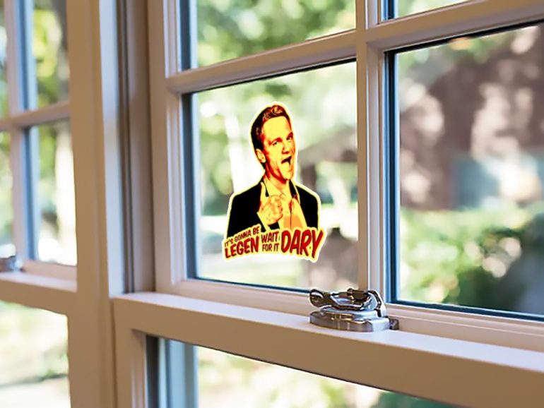 HIMYM Barney Legendary 4 stiker za laptop