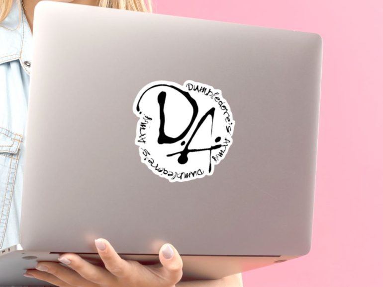 Harry Potter DA 1 stiker za laptop