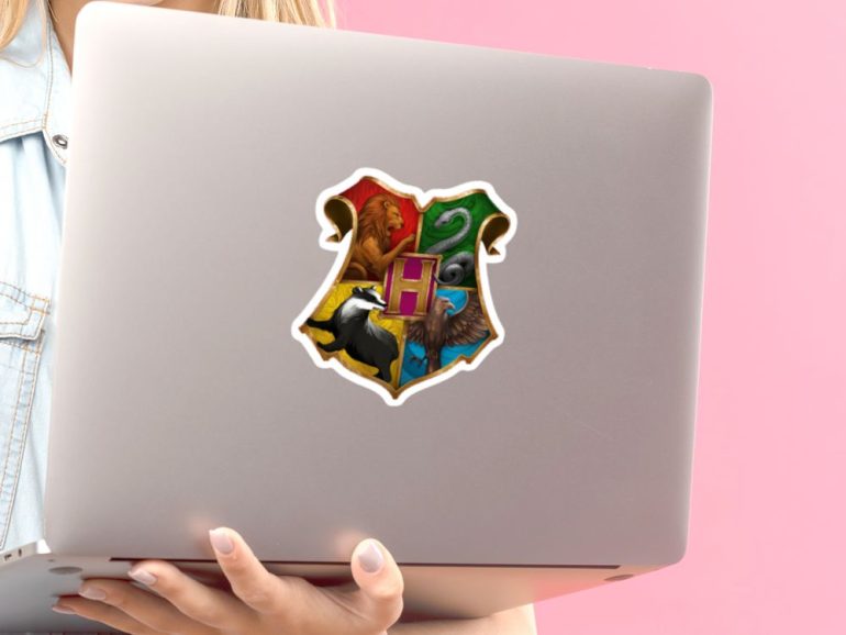 Harry Potter Hogwarts 1 stiker za laptop