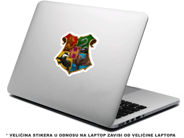 Harry Potter Hogwarts 5 stiker za laptop