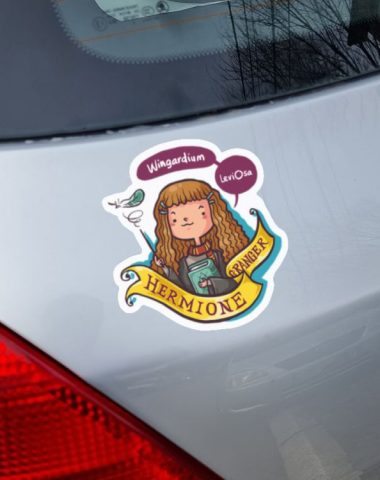Harry Potter Leviosa 2 stiker za laptop