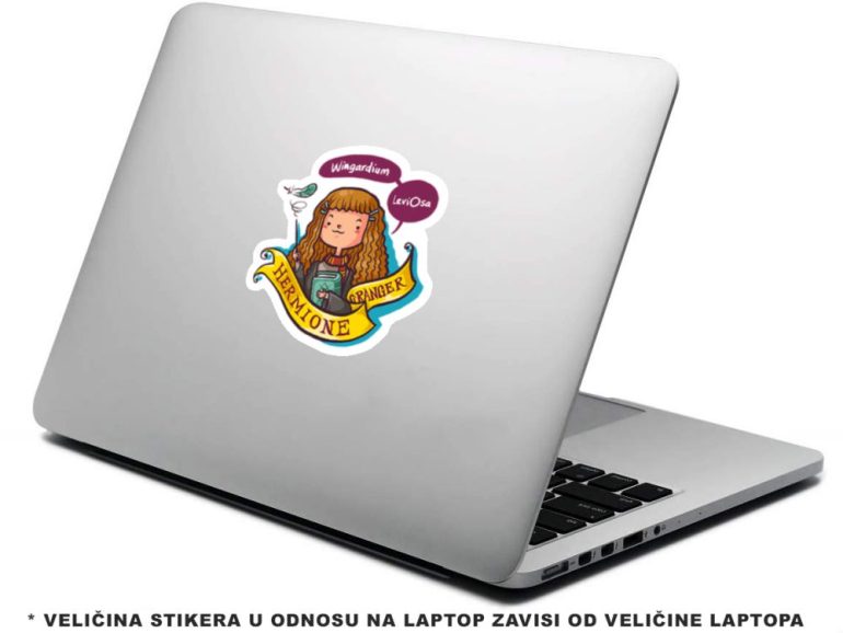 Harry Potter Leviosa 5 stiker za laptop
