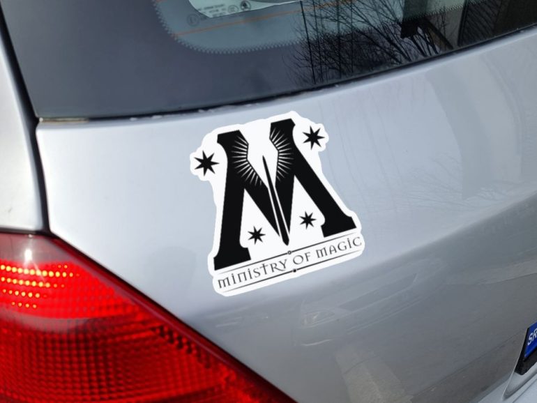 Harry Potter Ministry 2 stiker za laptop