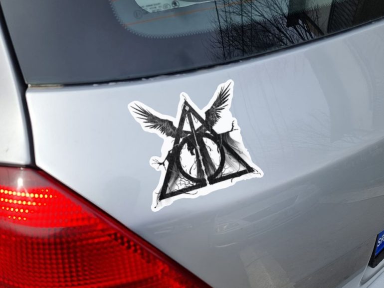 Harry Potter Relikvije 2 stiker za laptop