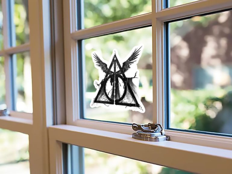 Harry Potter Relikvije 4 stiker za laptop