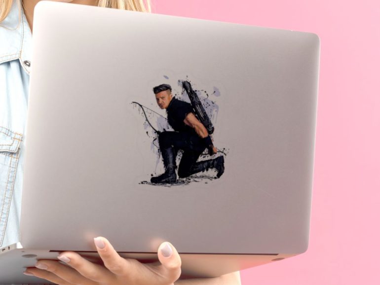 Hawkeye 1 stiker za laptop