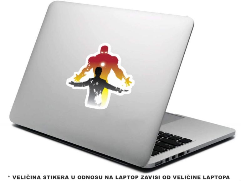 Iron Man 5 stiker za laptop