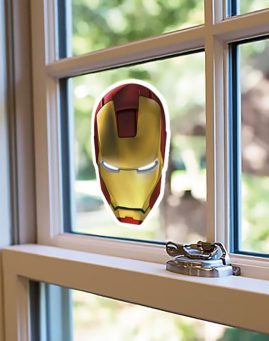 Iron Man Glava 4 stiker za laptop
