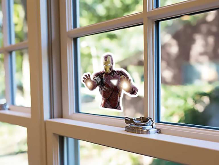 Iron Man Photo 4 stiker za laptop