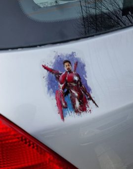 IronMan Splash 2 stiker za laptop