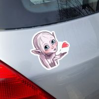 LOTR Golum Srce 2 stiker za laptop