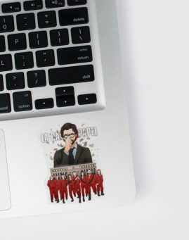 La Casa De Papel 3 stiker za laptop