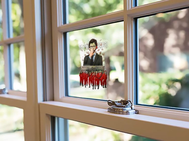 La Casa De Papel 4 stiker za laptop