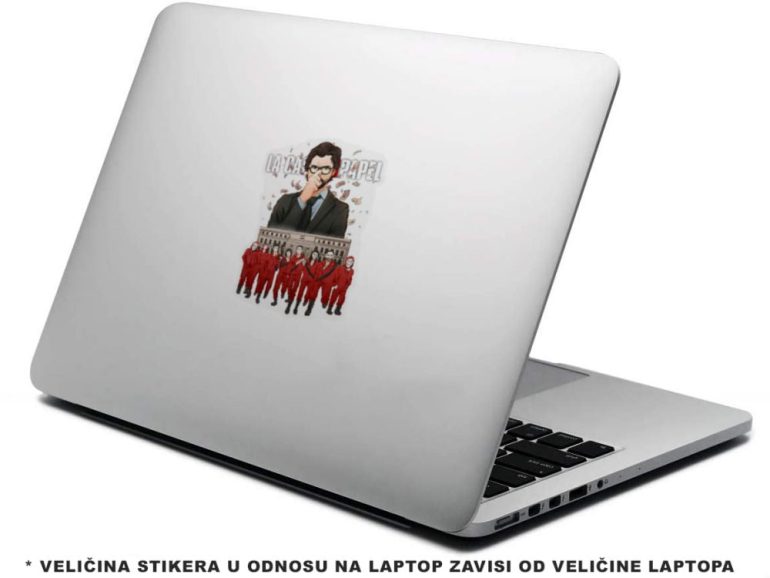 La Casa De Papel 5 stiker za laptop