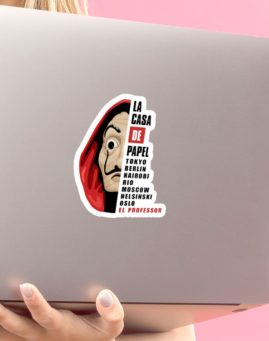 La Casa De Papel Imena 1 stiker za laptop