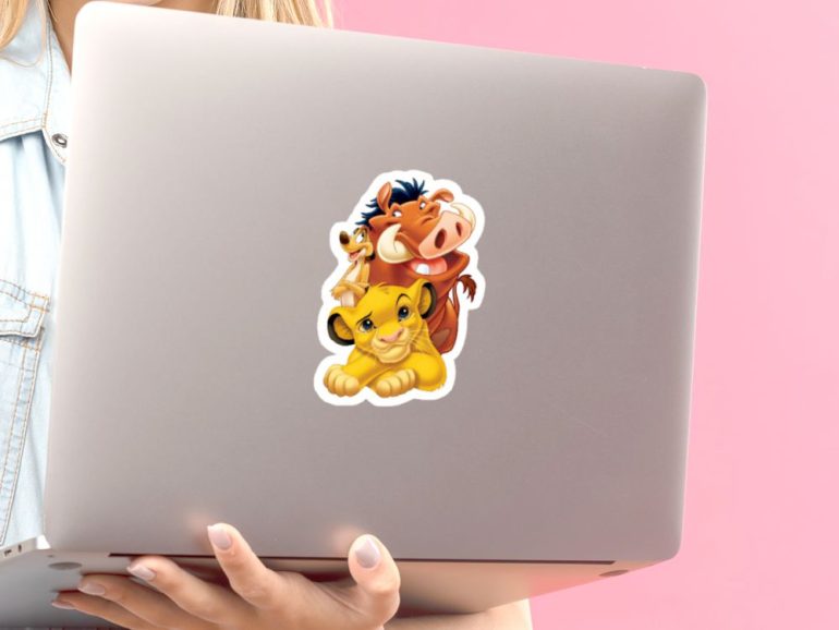 Lion King 1 stiker za laptop