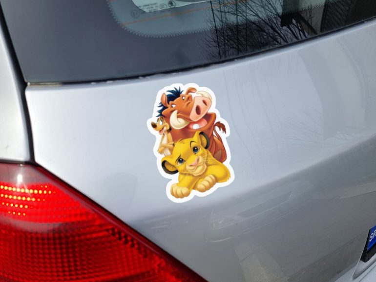 Lion King 2 stiker za laptop