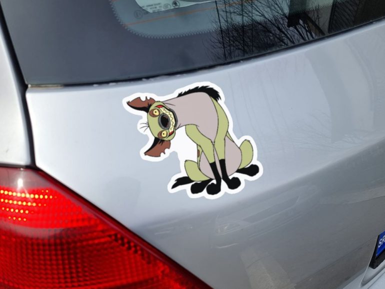 Lion King Hijena 2 stiker za laptop