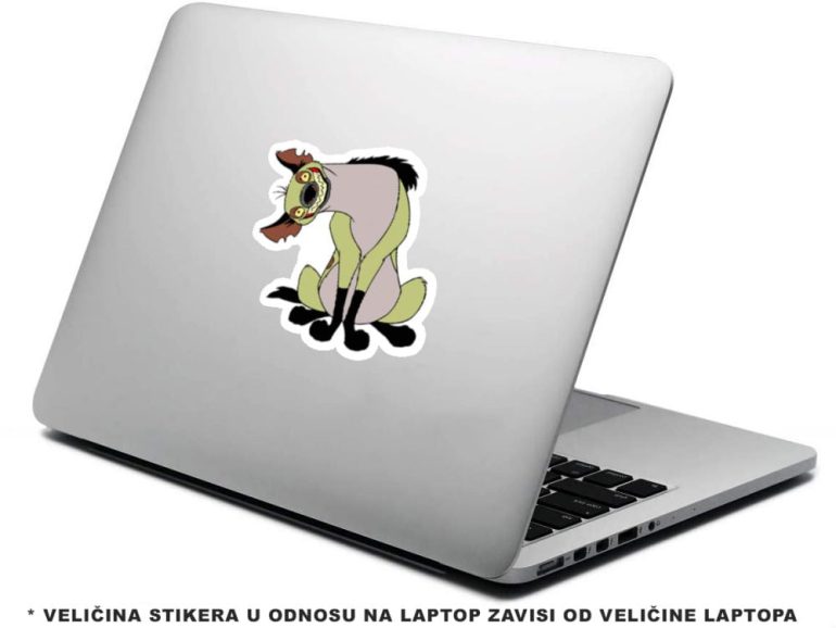 Lion King Hijena 5 stiker za laptop