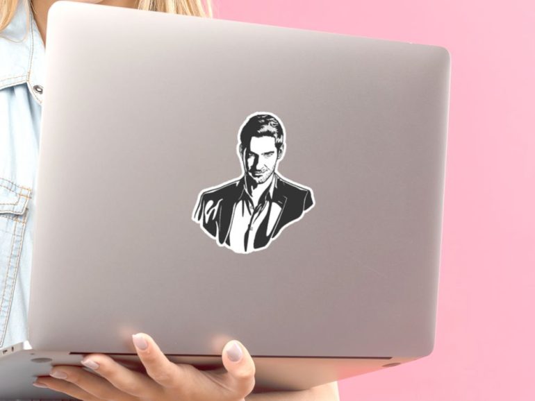 Lucifer 1 stiker za laptop