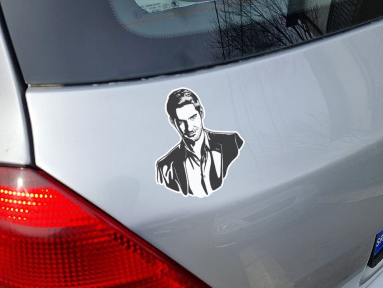 Lucifer 2 stiker za laptop