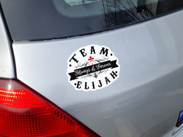 Originals Team Elijah 2 stiker za laptop