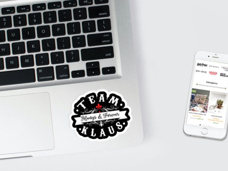 Originals Team Klaus 3 stiker za laptop