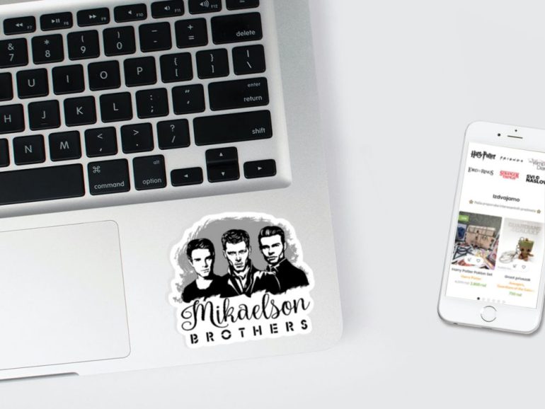 Originals Team Mikaelson 3 stiker za laptop
