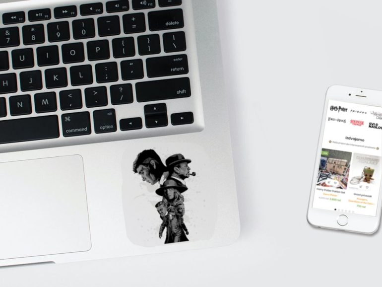 Peaky Blinders p 3 stiker za laptop