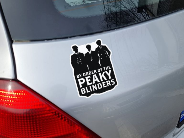 Peaky Order 2 stiker za laptop