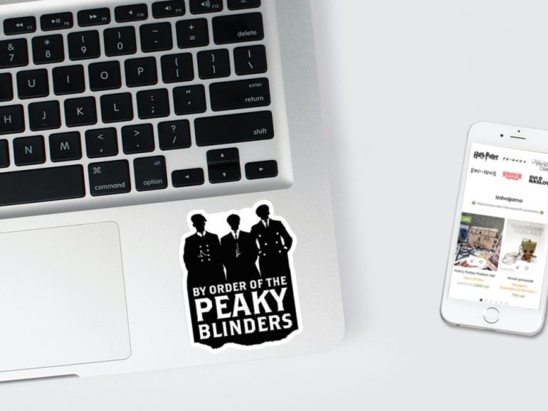 Peaky Order 3 stiker za laptop